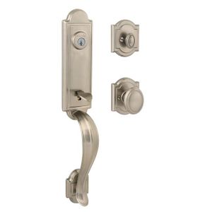 BALDWIN 180AEHXCYK-ARB-15-SMT Avendale Handleset With Carnaby Knob 180AEHXCYKARB15SMT 180AEHXCYK ARB 15 SMT