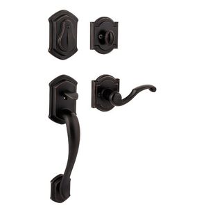 BALDWIN 180MDHXMDL-ARB-11P-SMT Medina Handleset With Madrina Lever 180MDHXMDLARB11PSMT 180MDHXMDL ARB 11P SMT