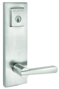 BALDWIN 183SPEXSPL-SQR-15-SMT Spyglass Entrance Set With Spyglass Lever 183SPEXSPLSQR15SMT 183SPEXSPL SQR 15 SMT