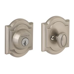BALDWIN 380-ARB-15-SMT Arched Single Cylinder Deadbolt 380ARB15SMT 380 ARB 15 SMT