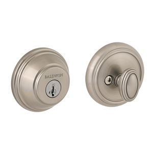 BALDWIN 380-RDB-15-SMT Round Single Cylinder Deadbolt 380RDB15SMT 380 RDB 15 SMT