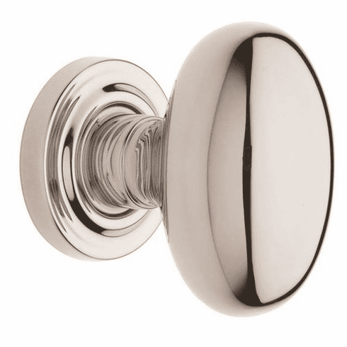 BALDWIN 5025-055-IDM Bald Half Dummy-Egg Knob W/5048 Rose 5025055IDM 5025 055 IDM