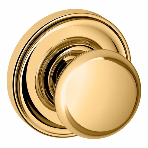 BALDWIN 5030-003-IDM Bald Half Dummy Trim Knob W/5048 Rose