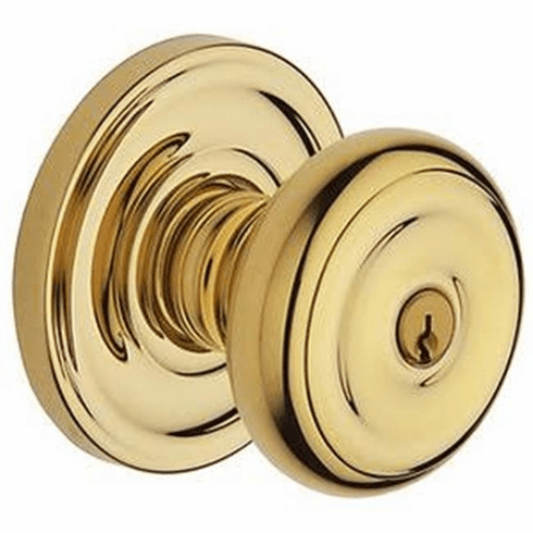 BALDWIN 5210-003-FD Bald Full Dummy-Colonial Knob W/Classic Rose 5210003FD 5210 003 FD