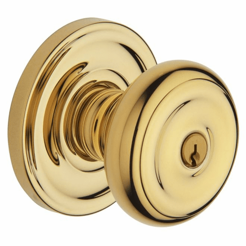 BALDWIN 5213-003-ENTR Bald Stnd Exit Colonial Knob W/Classic R