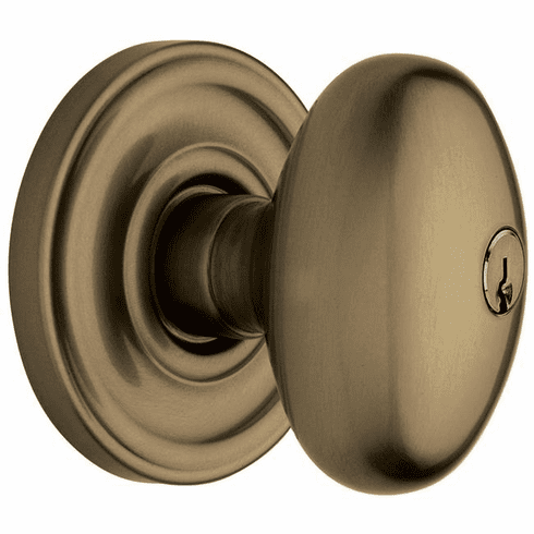 BALDWIN 5225-050-ENTR Bald Emer Exit-Egg Knob W/Classic Rose 5225050ENTR 5225 050 ENTR