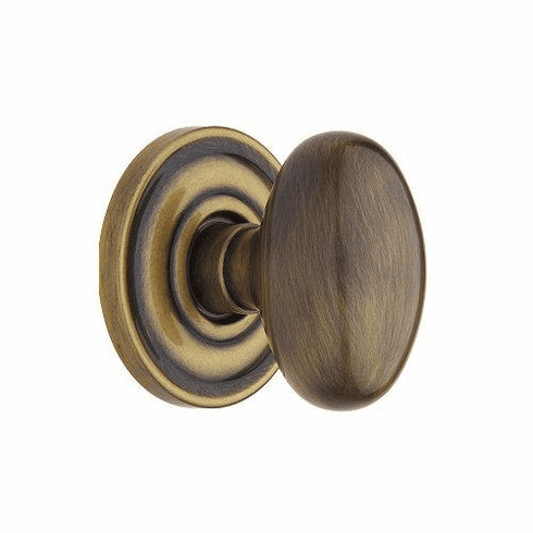 BALDWIN 5225-050-FD Bald Full Dummy-Egg Knob W/Classic Rose 5225050FD 5225 050 FD