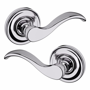 BALDWIN 5455V-260-FD Bald Full Dummy-Wave Lever W/5048 Rose 5455V260FD 5455V 260 FD
