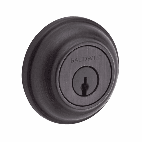 BALDWIN DC-TRD-112 Traditional Round Reserve Deadbolt DCTRD112 DC TRD 112