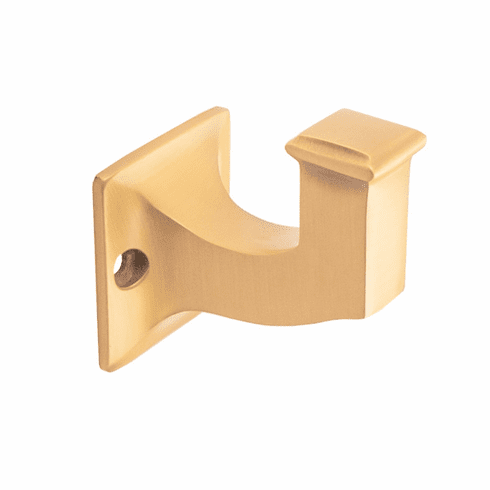 Belwith B055554-BGB Studio Ii Hook, 1-1/8" C/C Brushed Golden Brass