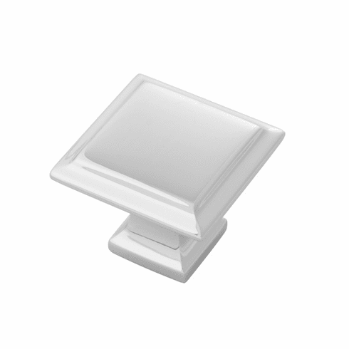 Belwith B055555-14 Studio Ii Knob, 1-1/4" Sq Polished Nickel