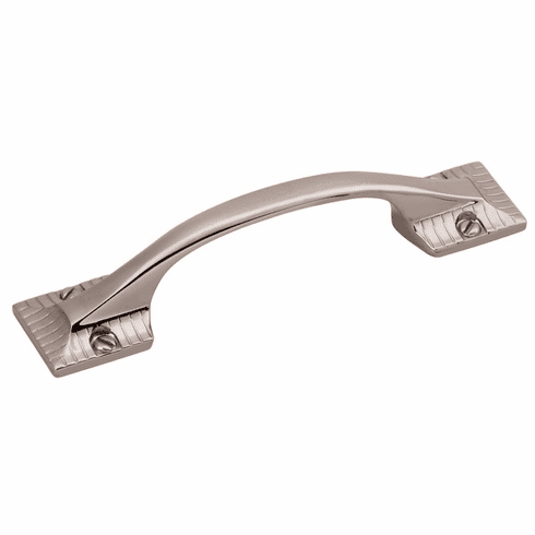 Belwith B056555-14 Vintage 1900 Pull, 3" C/C Polished Nickel