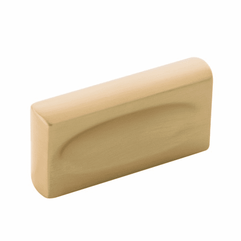 Belwith B075529-BGB Ingot Pull, 1" C/C Brushed Golden Brass