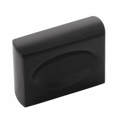 Belwith B075644-MB Ingot Knob, 1-3/8" X 7/16" Matte Black