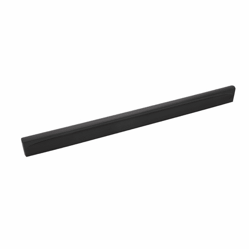 Belwith B075645-MB Ingot Pull, 12" C/C Matte Black