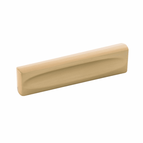 Belwith B076041-BGB Ingot Pull, 3" C/C Brushed Golden Brass