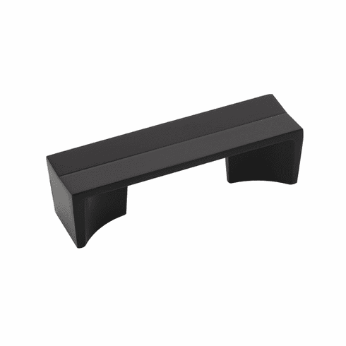 Belwith B076088-MB Avenue Pull, 3" C/C Matte Black
