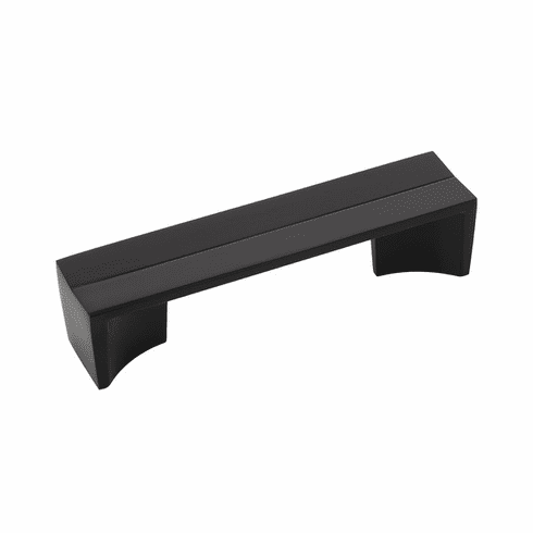 Belwith B076089-MB Avenue Pull, 96Mm C/C Matte Black