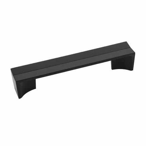 Belwith B076090-MB Avenue Pull, 128Mm C/C Matte Black