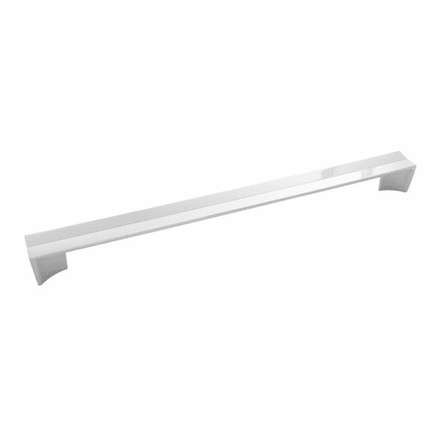 Belwith B076094-14 Avenue Pull, 12" C/C Polished Nickel