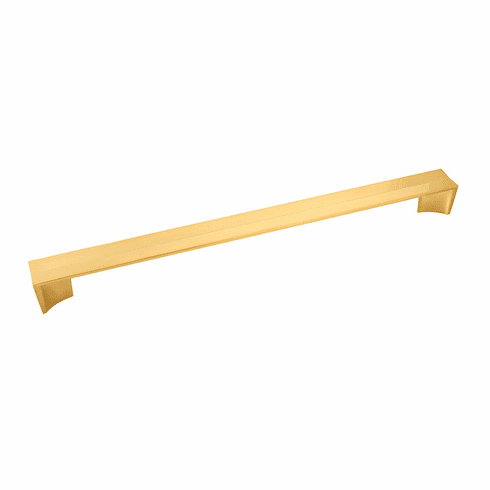 Belwith B076094-BGB Avenue Pull, 12" C/C Brushed Golden Brass