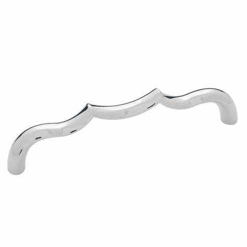 Belwith B076141-14 Trellis Pull, 128Mm C/C Polished Nickel