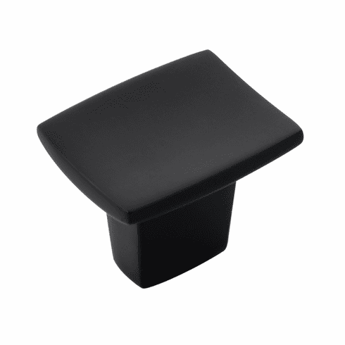 Belwith B076146-MB Channel Knob, 1-1/4" X 1" Matte Black
