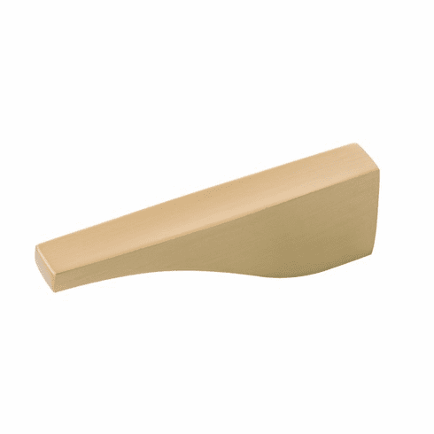 Belwith B076147-BGB Channel Knob, 3" X 1/2" Brushed Golden Brass