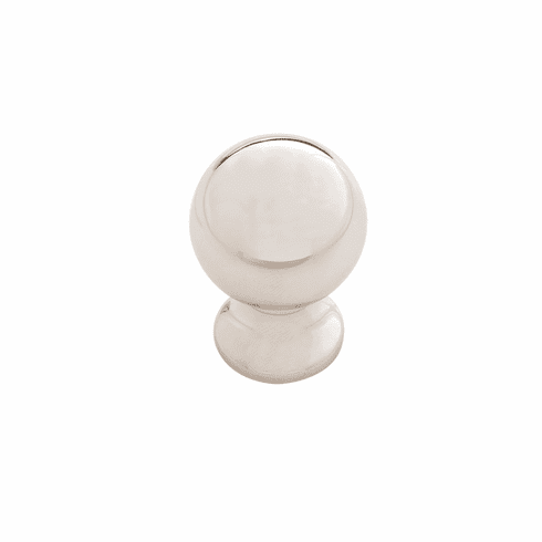 Belwith B076288-14 Fuller Knob, 1" Dia Polished Nickel