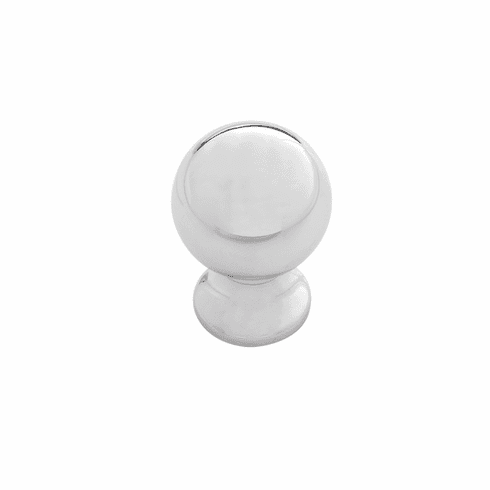 Belwith B076288-CH Fuller Knob, 1" Dia Chrome
