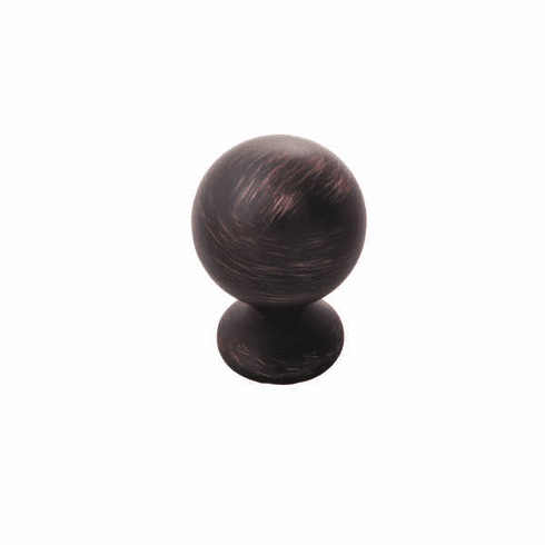 Belwith B076288-VB Fuller Knob, 1" Dia Vintage Bronze