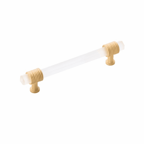 Belwith B076307GF-BGB Chrysalis Pull, 128Mm C/C Brushed Golden Brass