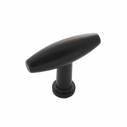 Belwith B076336-FO Wexler Knob, 1-1/2" X 1/2" Flat Onyx