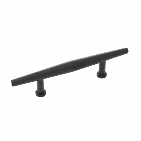 Belwith B076338-FO Wexler Pull, 3" C/C Flat Onyx