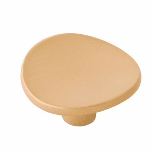 Belwith B076526-BGB Vale Knob, 1-3/4" Dia. Brushed Golden Brass