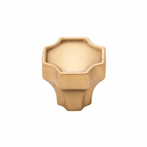 Belwith B076636-BGB Monarch Knob, 1-1/4" X 1-1/4" Brushed Golden Brass