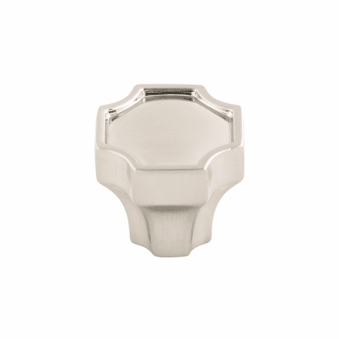 Belwith B076636-SN Monarch Knob, 1-1/4" X 1-1/4" Satin Nickel
