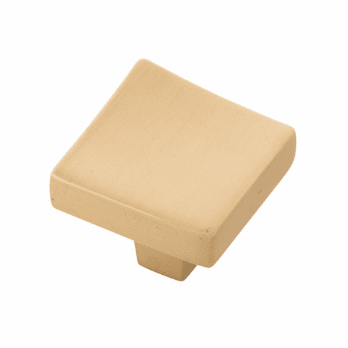 Belwith B076716-BGB Flex Knob, 1-1/4" Sq. Brushed Golden Brass