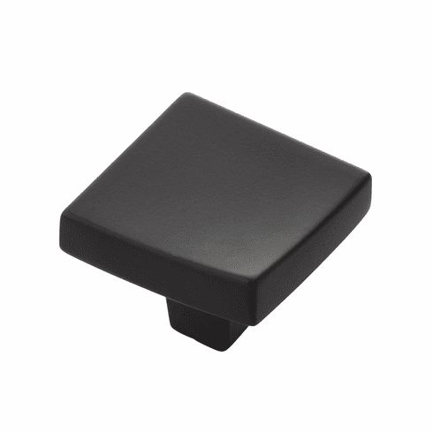 Belwith B076716-MB Flex Knob, 1-1/4" Sq. Matte Black