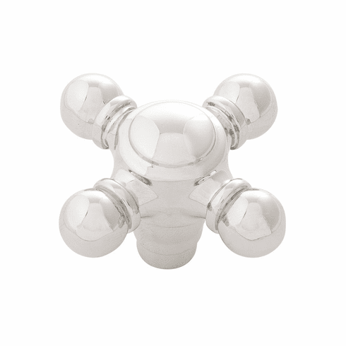 Belwith B076809-14 Fuller Knob, 2-1/8" X 2-1/8" Polished Nickel