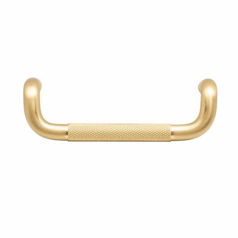 Belwith B076871-BGB Verge Pull, 96Mm C/C Brushed Golden Brass