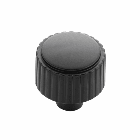 Belwith B076883-MB Sinclaire Knob, 1-1/4" Dia. Matte Black