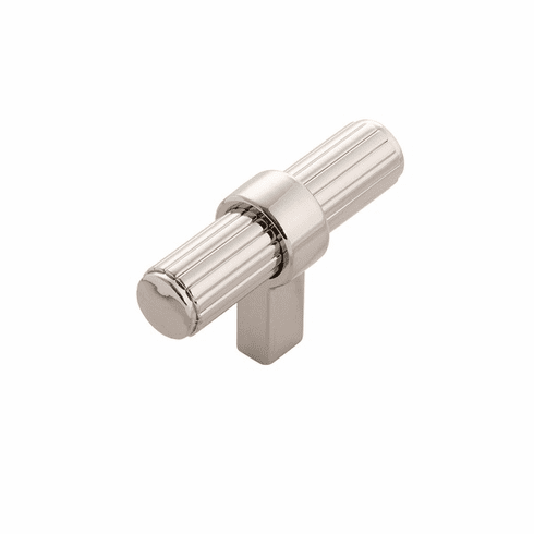 Belwith B076886-14 Sinclaire T-Knob, 2-3/8" X 3/4" Polished Nickel