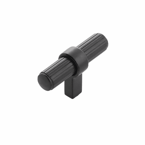 Belwith B076886-MB Sinclaire T-Knob, 2-3/8" X 3/4" Matte Black