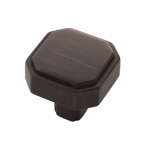 Belwith B076895-VB Monroe Knob, 1-5/16" X 1-5/16" Vintage Bronze