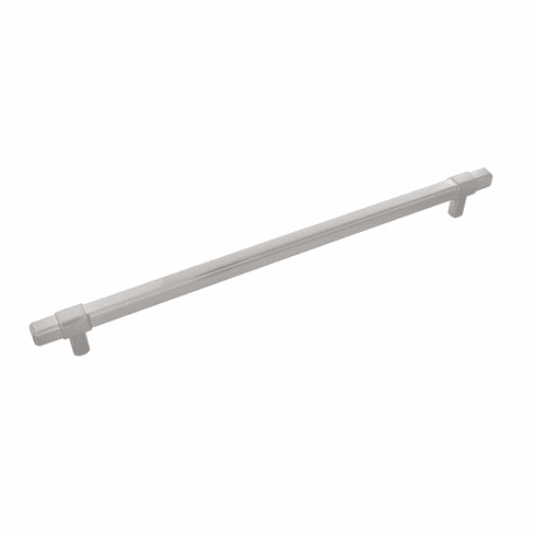 Belwith B076902-SN Monroe Pull, 12" C/C Satin Nickel