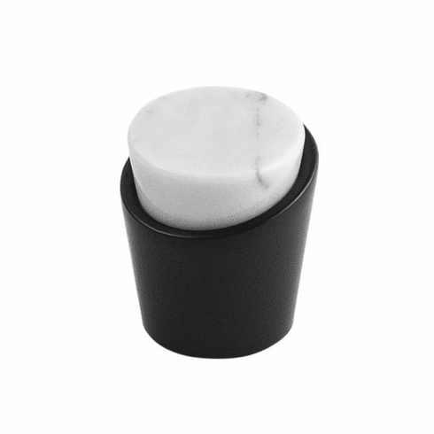 Belwith B077038MW-MB Firenze Knob, 1-1/4" Dia Matte Black