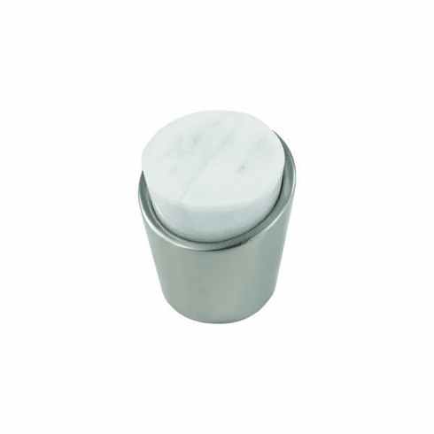 Belwith B077038MW-SN Firenze Knob, 1-1/4" Dia Satin Nickel