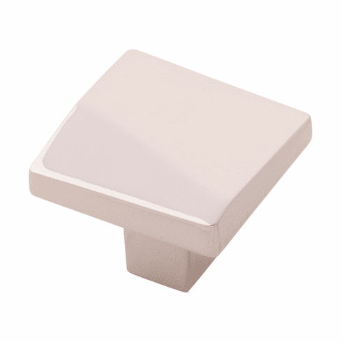 Belwith B077150-14 Veer Knob, 1-3/8" Sq. Polished Nickel