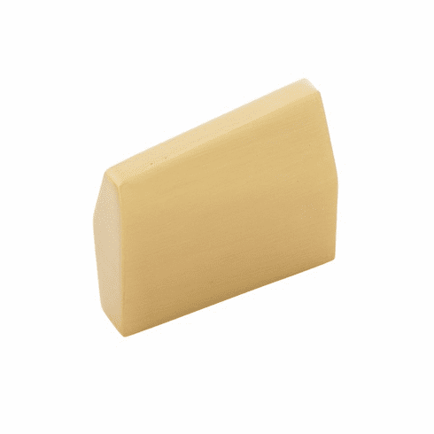 Belwith B077152-BGB Veer Pinch Knob, 1" C/C Brushed Golden Brass